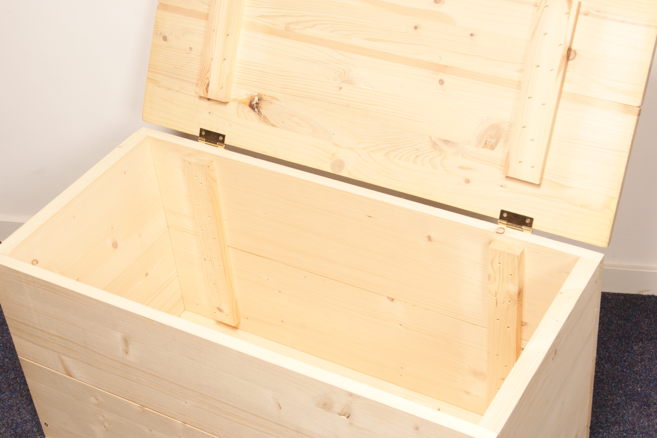 Prachtige rustieke houten kist (85 x 39 x 40 cm, gevlamd) schatkist speelgoedkist kist bank opbergkist met grote capaciteit voor hal, slaapkamer, woonkamer